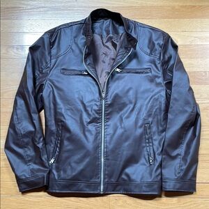 Men's Brown Leather Jacket
